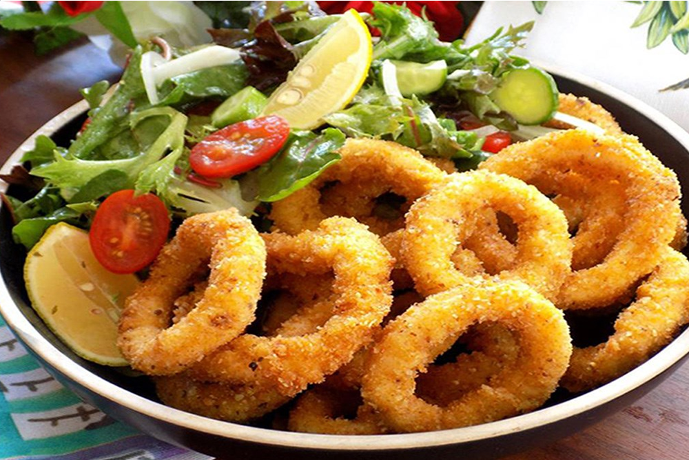 Fried squid