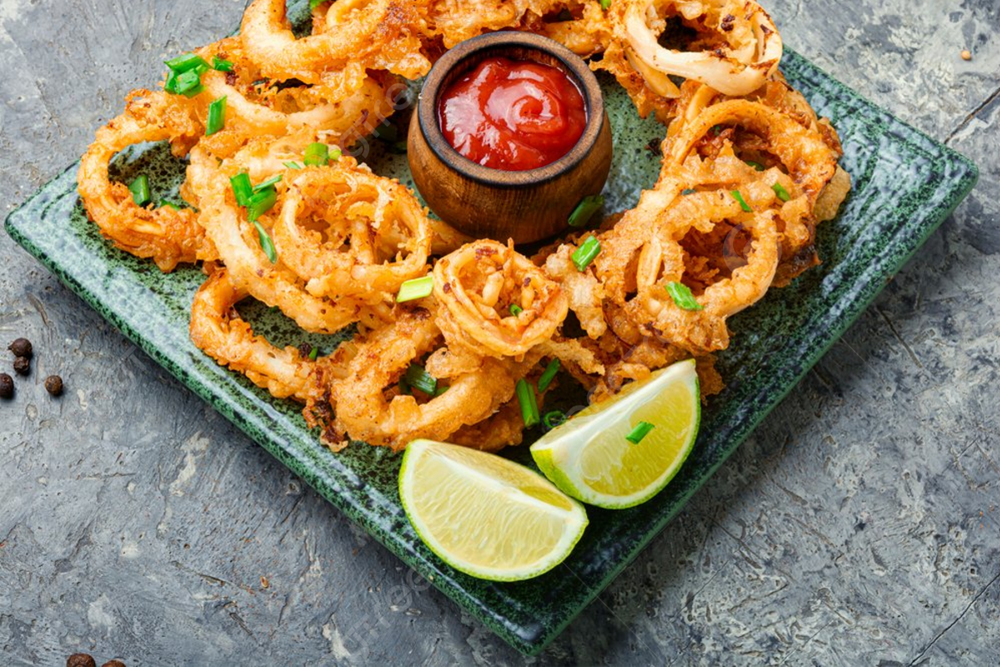 Fried octopus